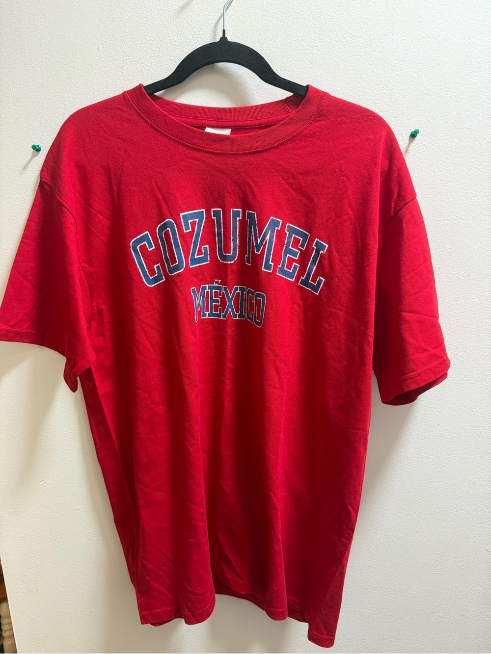 Cozumel Mexico Red Graphic Tee - Unbranded Men’s Shirt
